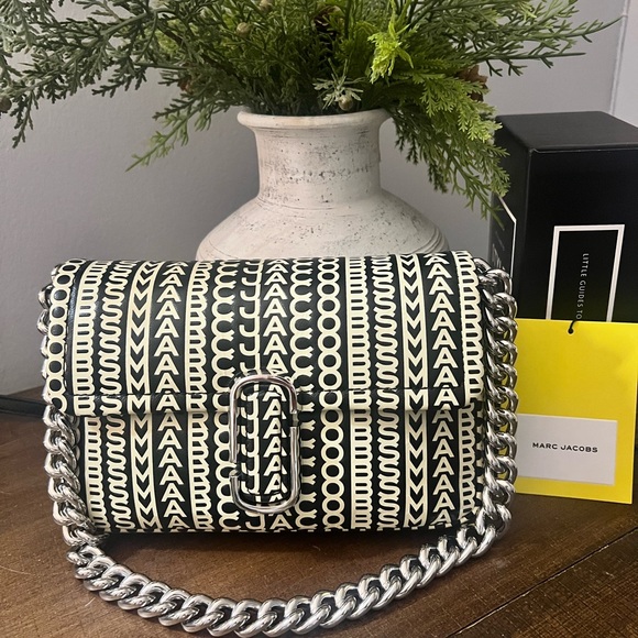 Marc Jacobs J-Link Logo Monogram Shoulder/Crossbody Bag (NWT)